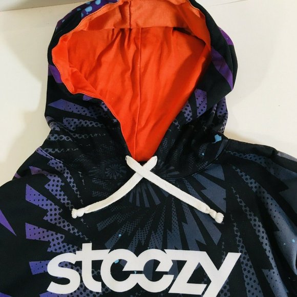 STEEZY Focus Hoodie Graphics Pullover Mens M~Women L Silky Vibrant Colors - Picture 11 of 11